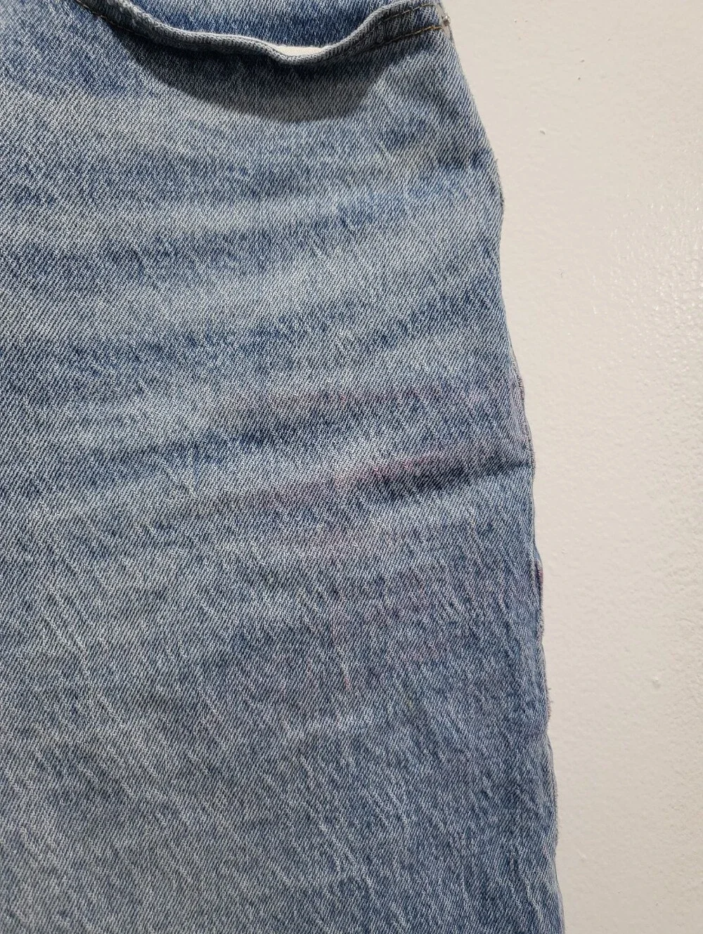 Madewell x Molly Dickson Baggy Crossover Jean Shorts - Size 30